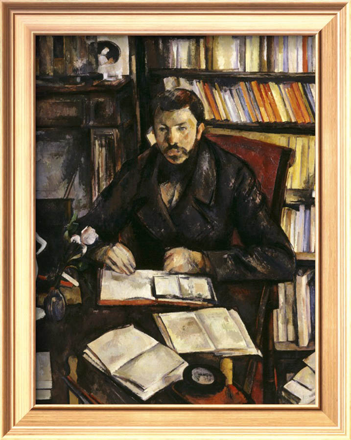 Gustave Geffroy, c.1895 - Paul Cezanne Painting